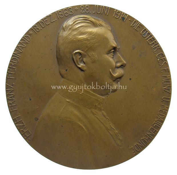 Arnold Hartig: Ferenc Ferdin�nd f�herceg / Osztr�k �remtani T�rsulat 1914